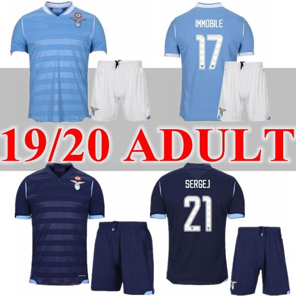 

new 19 20 lazio soccer jersey 2019 2020 lazio football suit luis alberto camiseta de fÃºtbol immobile sergej maillot de foot maglia, Black;yellow