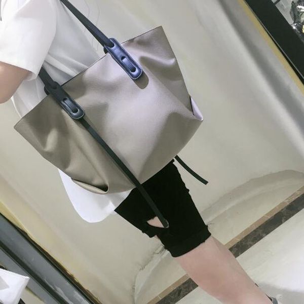 

women waterproof shopping bag female canvas cloth shoulder bag environmental storage handbag oxford big casual foldable eco tote