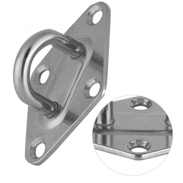 

waterproof 4 types 304 stainless steel boat diamond pad eye plate marine grade boat/yacht accessory swimming pool equipment