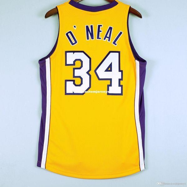 

100% stitched shaquille o'neal mitchell ness wholesale finals jersey mens vest size xs-6xl stitched basketball jerseys ncaa, Black;blue