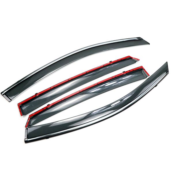 

car accessories visor vent shades window sun rain guards for civic 10th gen 4dr sedan 2016 2017 2018