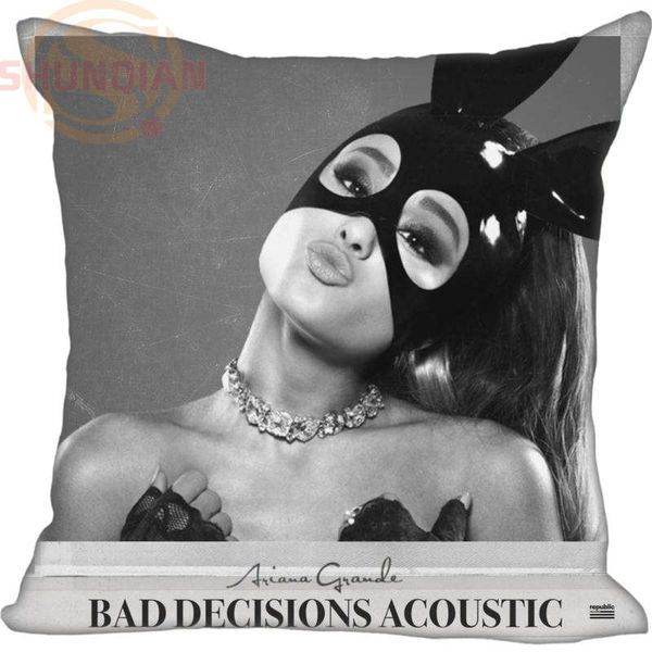 

new ariana grande pillowcase wedding decorative pillow case customize gift for pillow cover 35x35cm,40x40cm(one sides