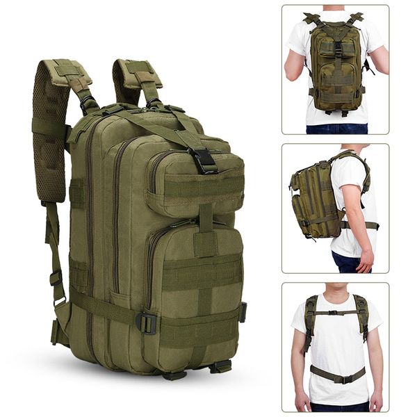 

3p army tactical backpack outdoor sports trekking travel bag camping hiking camouflage cycling bike bag dropshipping