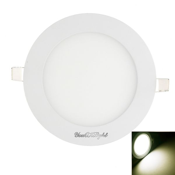 

youoklight 1pcs 12w ac85 - 265v 60 - smd холодный белый / теплый белый свет водить круглый свет панели