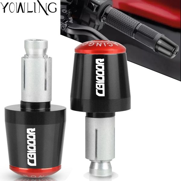 

motorcycle handle bar end handlebar grips cap silder plug for cb1000r 2009 2010 2011 2012 2013 2014 2015 2016 2017 2018