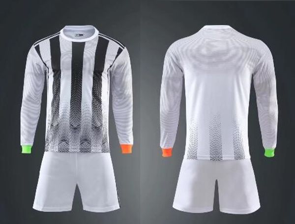 

popular long sleeve 2020 sports customized soccer jersey with shorts wear discount football training sets gym wear yakuda fitness uniforms, Black