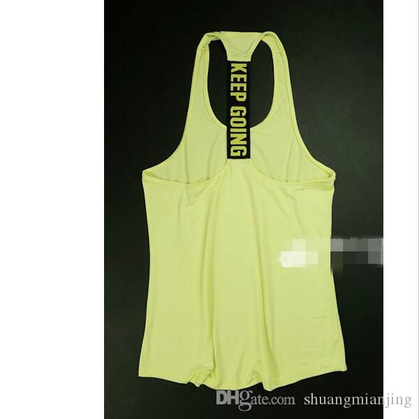 

мода спорт бег gym tank tops regata feminina фитнессы blusa рукава рубашка три цвета backless хлопок camis вершине йоги, White