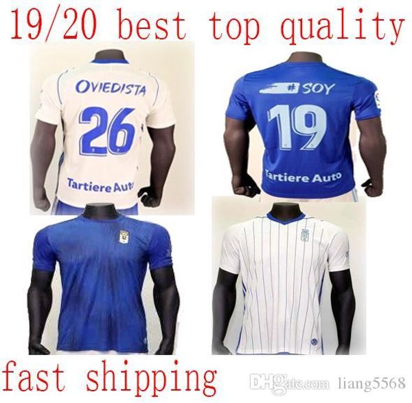 

2020 real oviedo ibra thailand 2019 soccer jerseys 2020 r. folch y. bÃ¡rcenas johannesson mossa javi muÃ±oz uniforms football shirt, Black;yellow