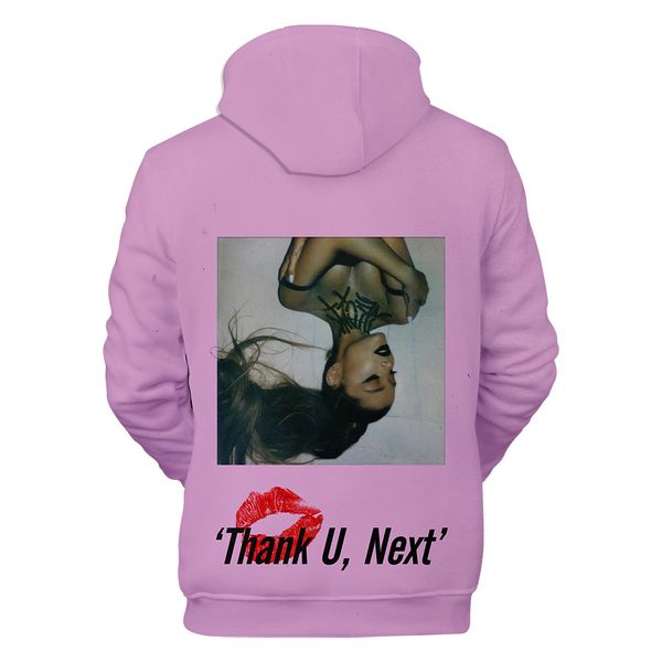 

Women 19SS Clothes Ariana Grande Hooded Designer Hoodies Long Sleeved Spring Teenager Girl Pullover Sweatshirts