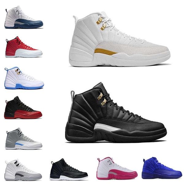 

12 basketball shoes 12s bulls cherry air black white flu game vachetta tan gym red master retro w wolf grey playoffs blue j12 seankers