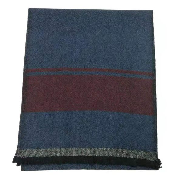 

winter scarf 2018 cashmere scarf plaid blanket new designer men wool plaid bandana scarves and wraps wj21, Blue;gray