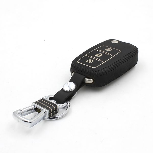 

luckeasy dongfeng fxauto 2010 2014 car key case genuine leather keychain fxauto 2012 cover