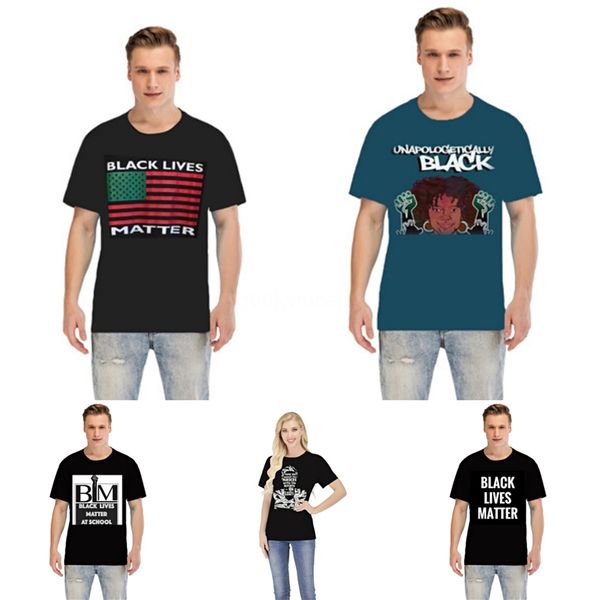 

black lives matter2020 cotton mens t shirts women tshirt summer designer clothes men clothing white fashion t shirt crew neck sweatshirt #55, Gray;blue