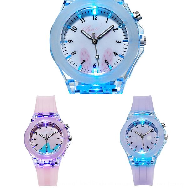 

for primary and middle school luminous gift watch gift students pointer luminous watch style girls like gifts 61 gifts, Blue