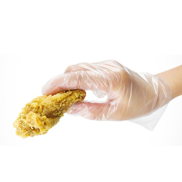

pe disposable clear gloves kids gloves transparent sanitary single use non-slip gloves for school healhty sanitary goves