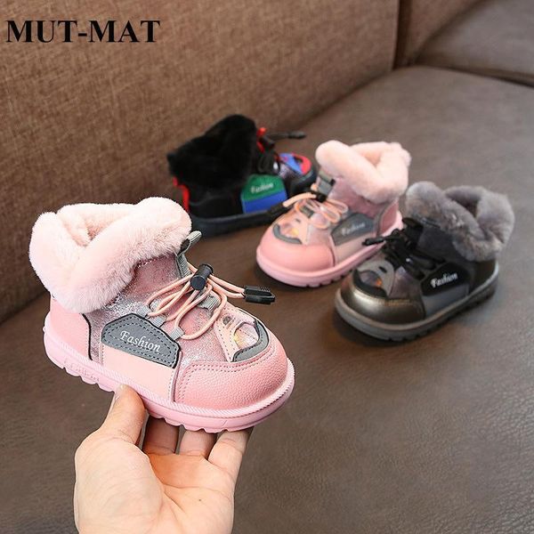 

2019 new children' snow boots baby toddler shoes 1-3 years old casual baby soft bottom cotton boots, Black;grey