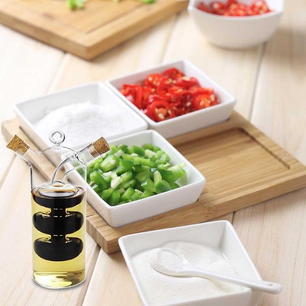 

innovative anti-leak oil dual glass thermal resistance oil dispenser durable -proof 150ml vinegar bottle