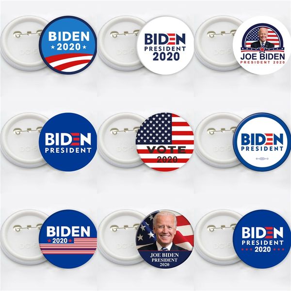 

12 styles joe biden 2020 keychain pendant joe biden for president keyring us president badge key chain party favor#915