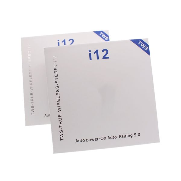 

последнее издание всплывающее окно tws i12 сенсорное управление наушников беспроводные наушники гарнитуры bluetooth 5.0 наушники