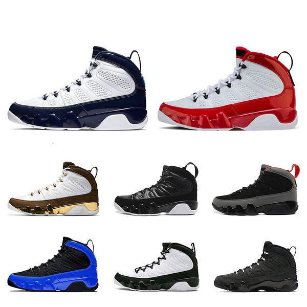 

basketball shoes 9s leather white red blue bred og space jam unc 9 running shoes breathable sports sneaker mens trianers