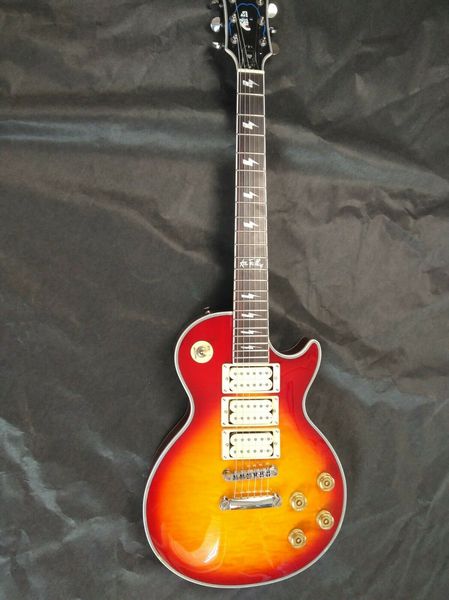 

Китайский обычай вишня одеяло топы-Фу Лаили Эйс подпись электрическая гитара