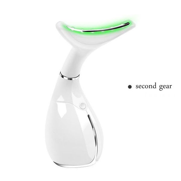 

mini rf transmission neck skin care vibration massager wrinkle removal led pn therapy device neck lifting beauty machine