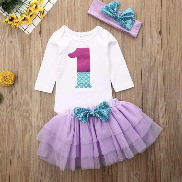 

симпатичный новорожденного baby girl romper топ тута юбка + оголовье фото prop костюма эпикировка фиолетовая довольно русалка эпикировка, Pink;blue