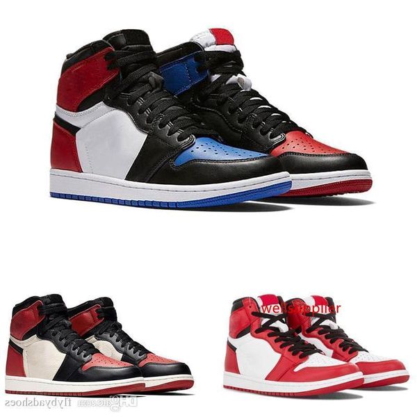 

mens shoes 1s og basketball shoes mens chicago 6 rings sneakers bred toe trainers mid new love unc backboard casual shoes