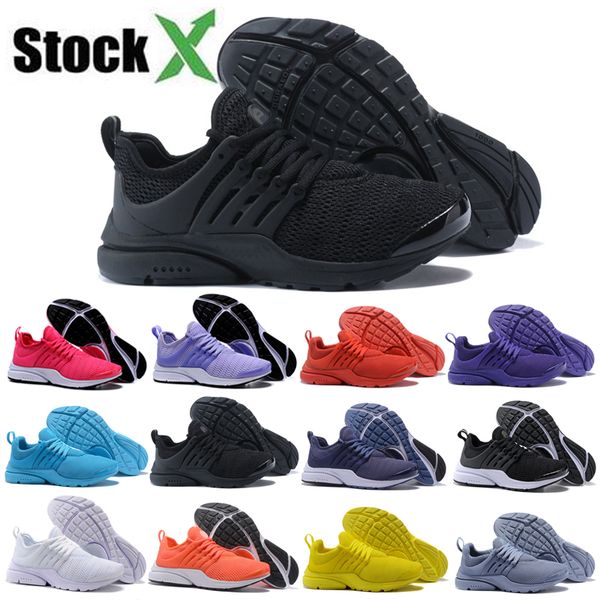 

stock x presto br qs breathe yellow triple black white red men women running shoes presto react ultra jogging trainers sport sneakers
