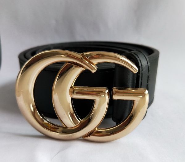 

new classic black luxury ceinture designer belts fashion big pearl buckle belt mens, Black;brown