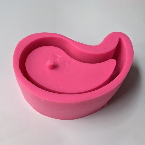 

resin mold diy silicone mold concrete flower pot mould plaster cement succulent plant potted molds manual clay craft home decor