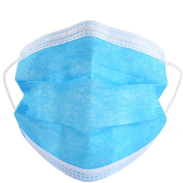 

dhl ship asno in stock 3 500 1pcs layer mask face masks facial er dust soft for wear fedex shipping black blue 8tcn