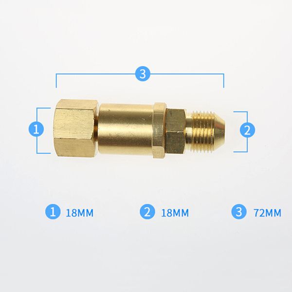 

type brass hose coupling thread adapter for power pressure washer tools durable