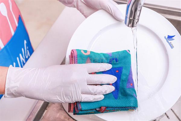 

100pcs wholesale fedex dhl disposable nitrile latex ospecifications optional s acid b grade rubber glove cleaning gloves 976b qa