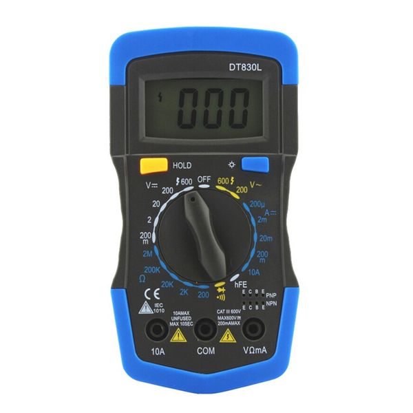 

eleg-aneng dt830l electrical tester digital voltmeter ammeter ohmmeter multimeter volt lcd display tester meter