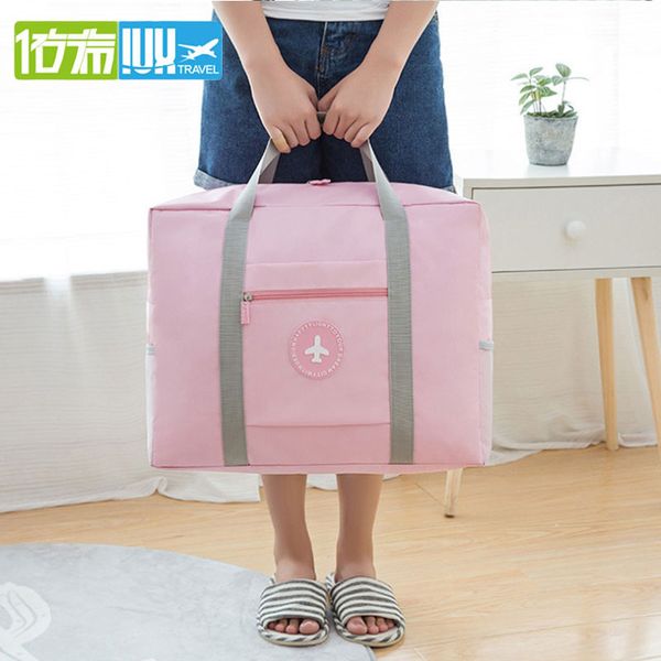 

iux 2019 large casual waterproof travel bags clothes barrel shoulder bag foldable handbag duffle bag travel bags