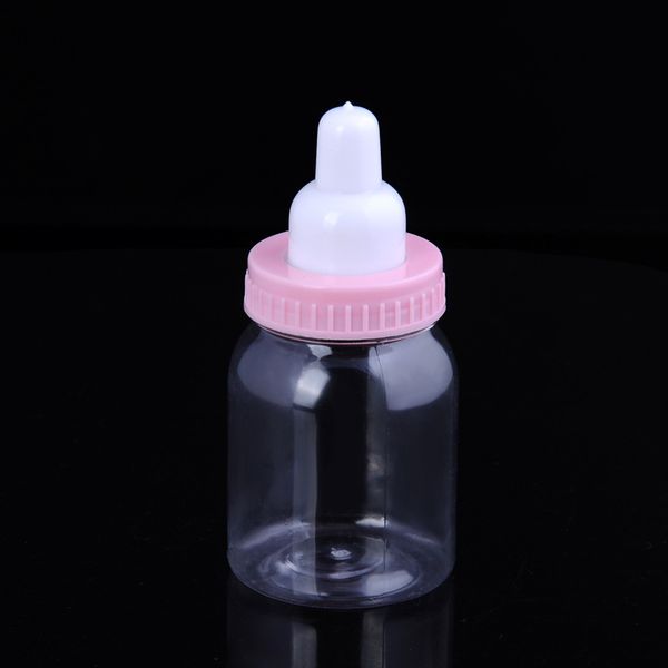 

mini fillable bottle candy holder feeder shower favor for baby party girl boy