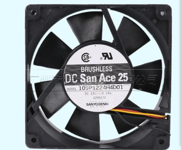 

wholesale german sanyo 9g1224a404 9g1224a408 9g1224a402 9g1224a4d01 12cm 12025 24v 0.24a fans cooling