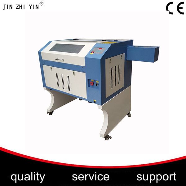 

4060 laser engraving cutting machine 60w with honeycomb work table mini cnc co2 deskcutter for plywood crystal