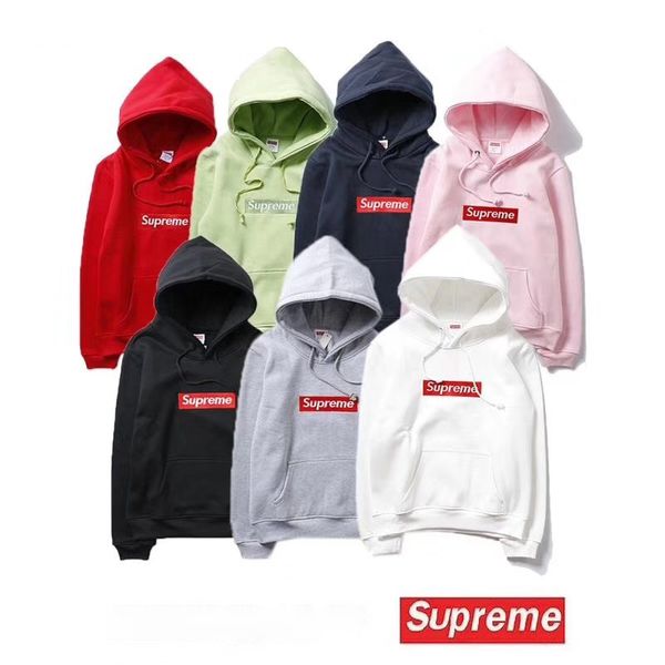 

men/supreme luxury hoodie designer brand hoodies couple fashion embroidery hip hop hoodie selling printing loose size -xxl, White;black