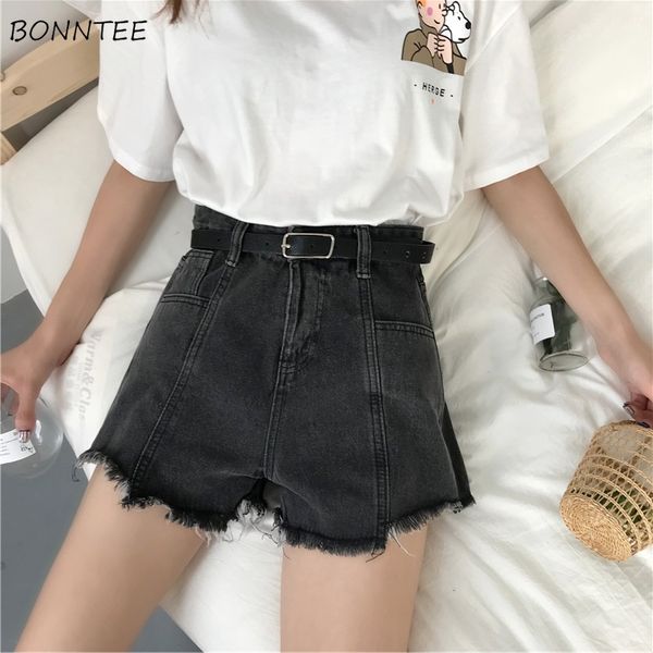 

shorts women all-match students korean style chic summer slim womens trendy pocket outdoor streetwear ladies summer high waist, White;black