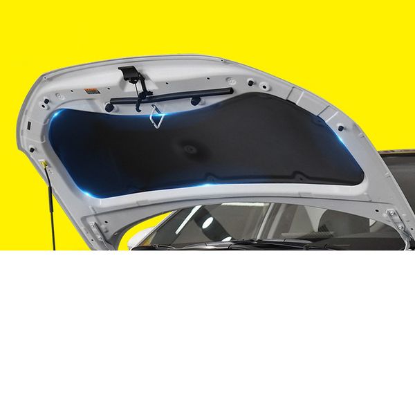 

lsrtw2017 pur cotton car engine hood noise heat insulation fireproof panel trims for tucson 2006-2020 protective