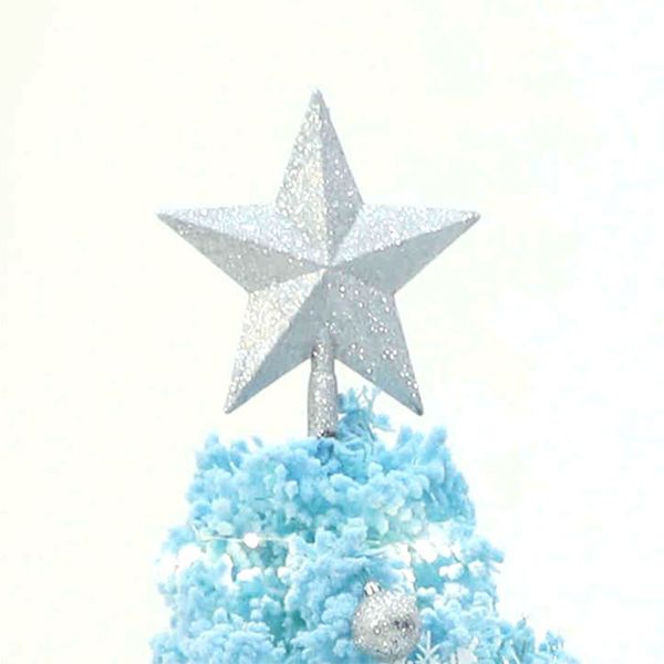 

plastic christmas glitter snowflake star christmas tree er festive