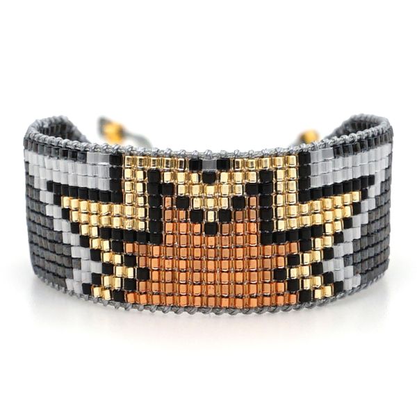 

go2boho 2020 miyuki bracelet cuff charm bracelets fashion luxury jewelry men pulseras mujer moda 2019 women couples armband gift, Golden;silver