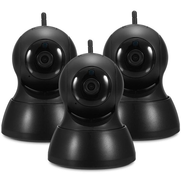 WIFI IP 720P Camera Security PanTilt Indoor IR-Cut Night Vision detecção de movimento em dois sentidos Talk - plugue da UE