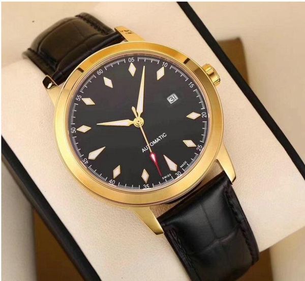 

De igner montre luxury automatic watch brand r030903 mechanical watche genuine leather belt chronometer date full teel cry tal wri t watch