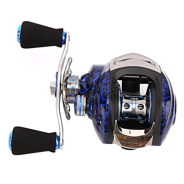 

lieyuwang 14+1bb 6.3:1 carp bait casting fishing reels water wheel low profile reel (right hand