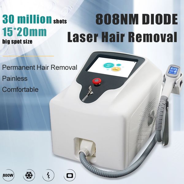 

портативный 808nm лазерная эпиляция 808nm лазерная эпиляция мигает 30 миллионов выстрелов удаления волос лазера 808nm машины, Black