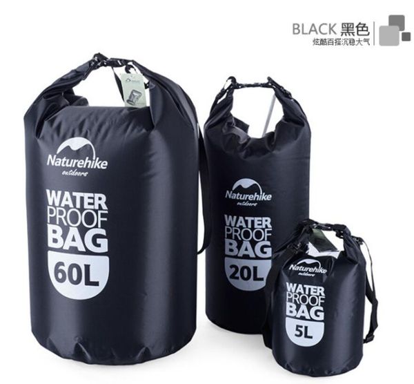 

portable waterproof kayak dry bag sack canoeing camping sailing fishing 5l/20l/60l