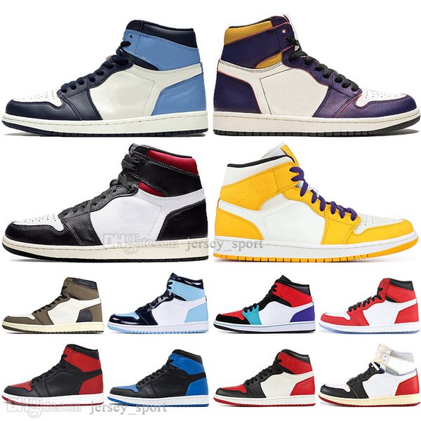 

in stock 1 og travis scotts cactus jack unc spiderman mens basketball shoes 1s 3 banned bred toe men sports designer sneakers outdoor, White;red